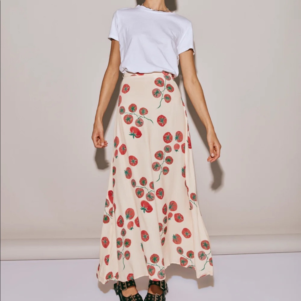 Vrggrl brie midi skirt roma